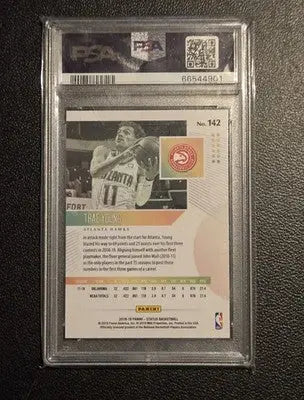 2018-19 Panini Status #142 Trae Young RC PSA 10 - Basketball Card Single