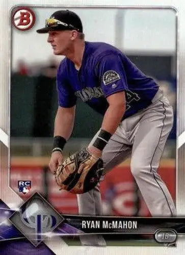 2018 Bowman #99 Ryan McMahon NM-MT RC Rookie Rockies ID:10951 - Baseball Card Single