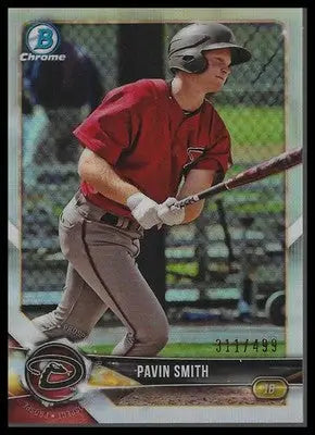 2018 Bowman Chrome #BCP214 Pavin Smith Prospects