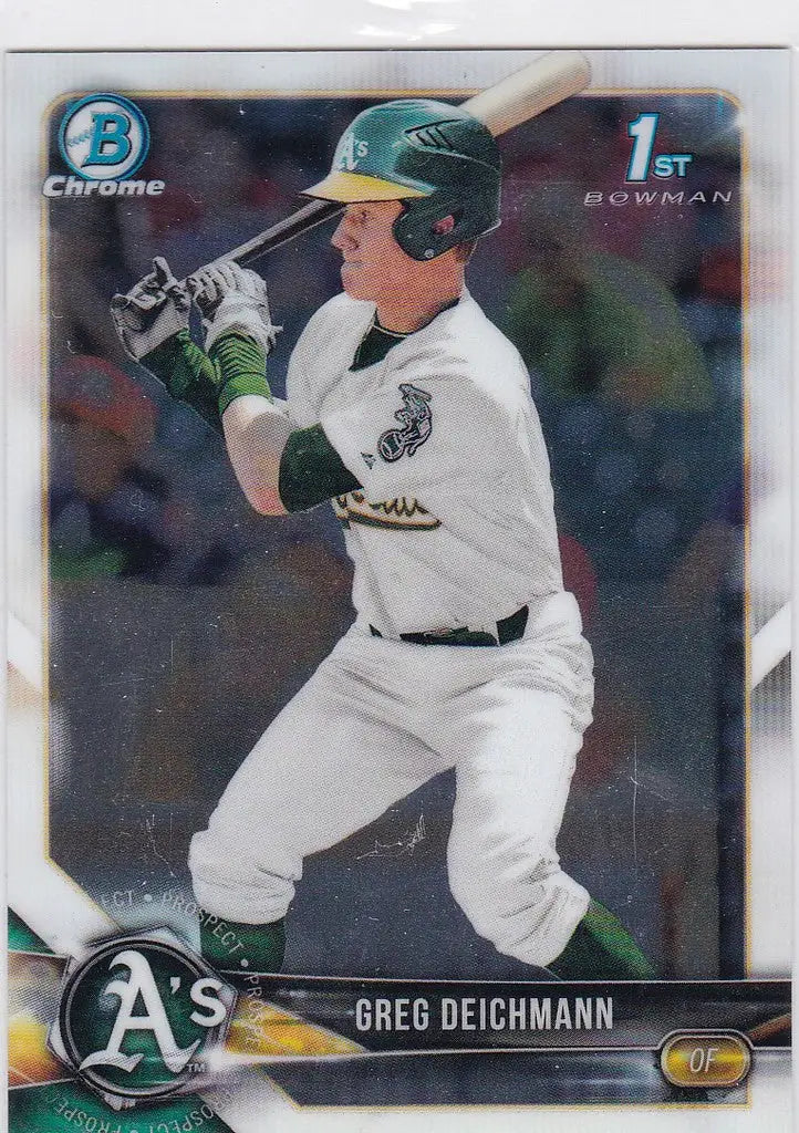 2018 Bowman Chrome Prospects #BCP45 Greg Deichmann 1st bowman Greg Deichmann