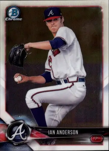 2018 Bowman Chrome Prospects #BCP83 Ian Anderson NM-MT Braves - Baseball Card Single