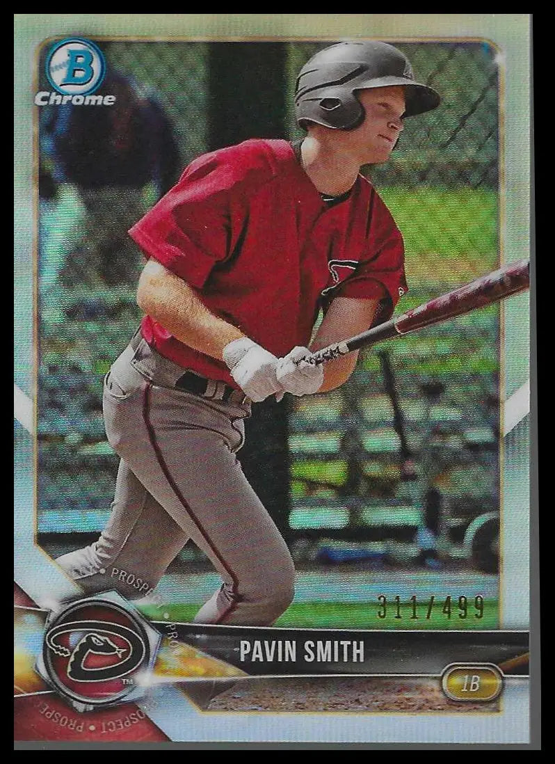 2018 Bowman Chrome Prospects Refractor #BCP214 Pavin Smith #311/499