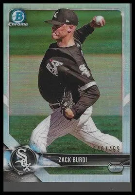 2018 Bowman Chrome Prospects Refractor #BCP224 Zack Burdi #246/499