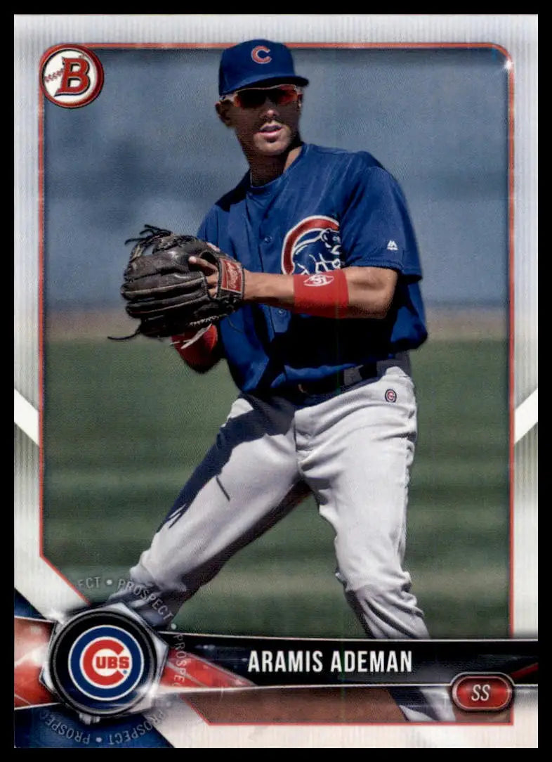 2018 Bowman Draft Aramis Ademan BD-72 Chicago Cubs NM - Baseball Card Single