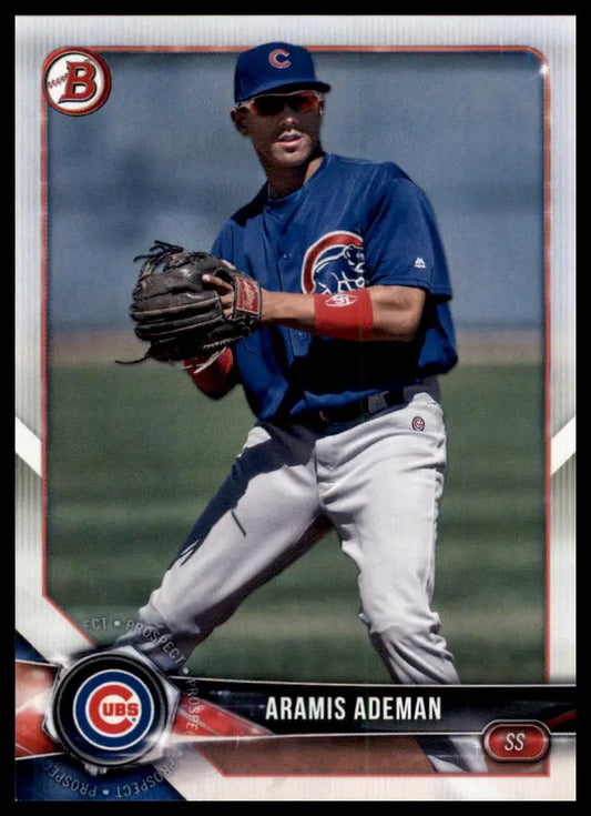 2018 Bowman Draft Aramis Ademan BD-72 Chicago Cubs NM - Baseball Card Single