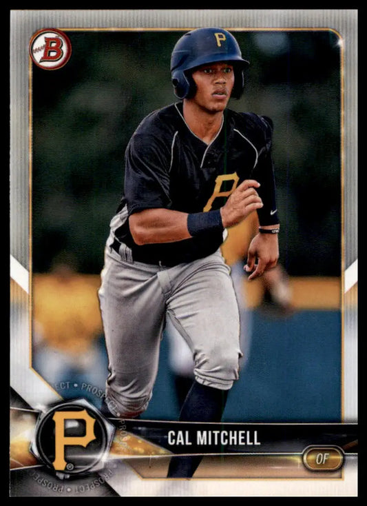 2018 Bowman Draft Cal Mitchell BD-45 Pittsburgh Pirates NM - Baseball Card Single