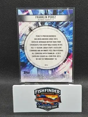 2018 Bowman Platinum - Prismatic Prodigies Franklin Perez #PPP-6 Purple /250 - Baseball Card Single