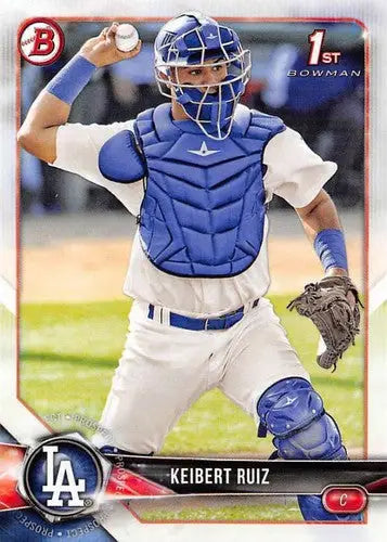 2018 Bowman Prospects #BP79 Keibert Ruiz NM-MT Dodgers - Baseball Card Single