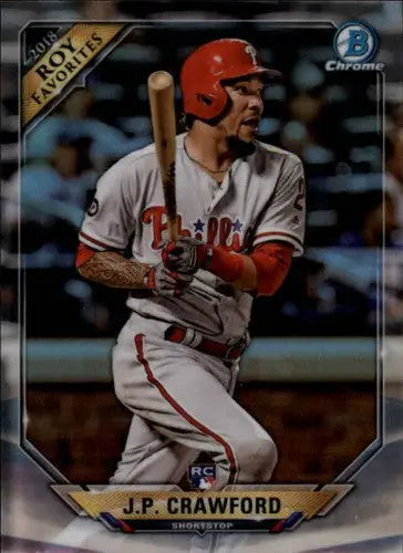 2018 Bowman ROY Favorites #ROYF-JC J.P. Crawford NM-MT Phillies ID:11026 - Baseball Card Single