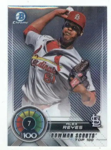 2018 Bowman Scouts Top 100 #BTP-7 Alex Reyes NM-MT Cardinals - Baseball Card Single