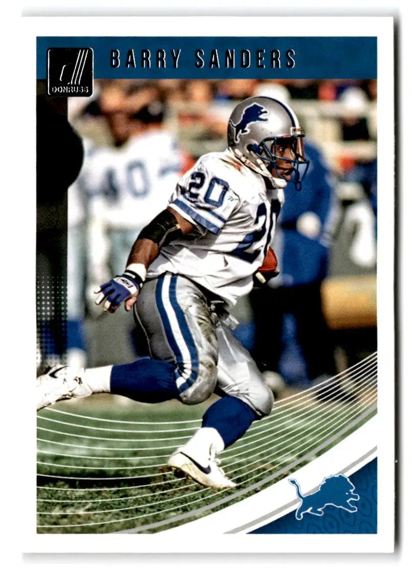 2018 Donruss #102 Barry Sanders - Football Card Single