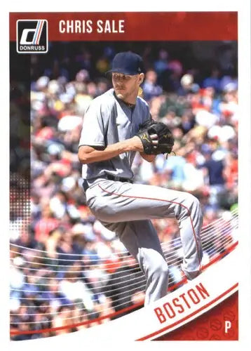 2018 Donruss #140 Chris Sale NM-MT Red Sox - Baseball Card Single