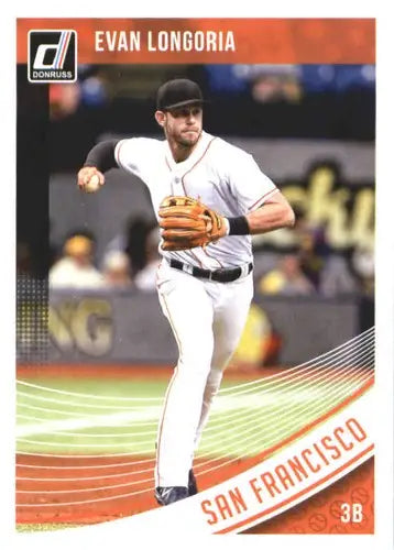 2018 Donruss #179 Evan Longoria NM-MT Giants ID:10500 - Baseball Card Single
