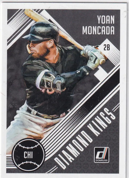 2018 DONRUSS #2 YOAN MONCADA- CHICAGO WHITE SOX - Baseball Card Single