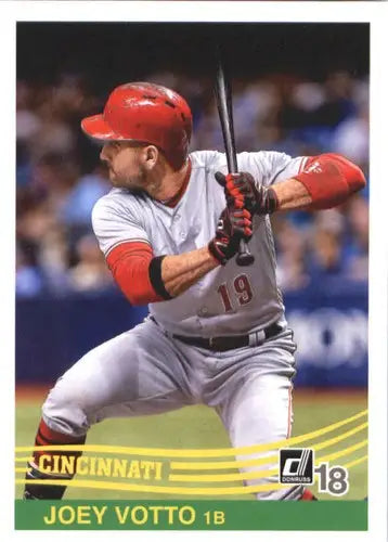 2018 Donruss #231 Joey Votto NM-MT Reds Retro 1984 - Baseball Card Single