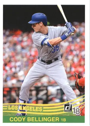 2018 Donruss #243 Cody Bellinger NM-MT Dodgers Retro 1984 - Baseball Card Single