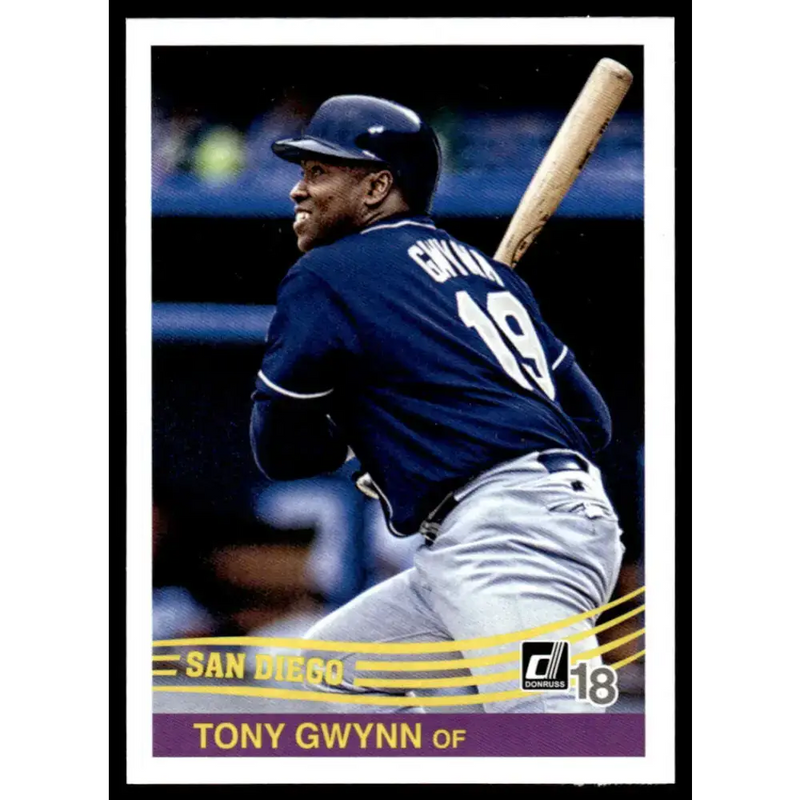 2018 Donruss #258 Tony Gwynn NM/MT San Diego Padres Baseball Card - Baseball Card Single