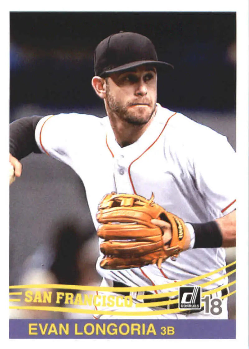 2018 Donruss #265 Evan Longoria NM-MT Giants Retro 1984 ID:10686 - Baseball Card Single