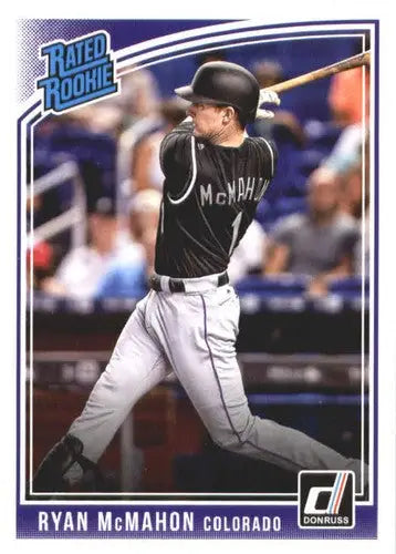2018 Donruss #39 Ryan McMahon NM-MT Rockies Rated Rookie ID:10859 - Baseball Card Single