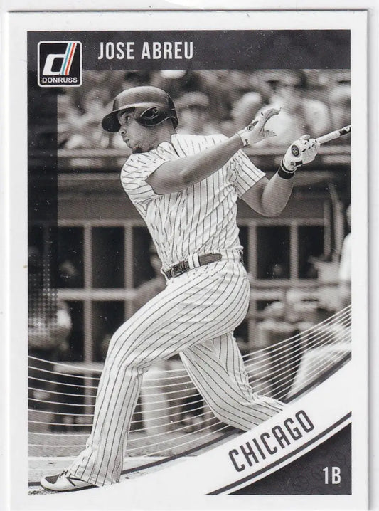 2018 DONRUSS #86 JOSE ABREU- CHICAGO WHITE SOX - Baseball Card Single