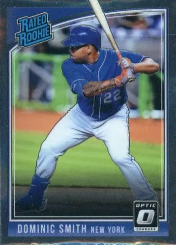 2018 Donruss Optic #47 Dominic Smith NM-MT Mets Rated Rookie ID:16636 - Baseball Card Single