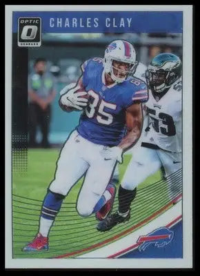2018 Donruss Optic Charles Clay 13 Buffalo Bills