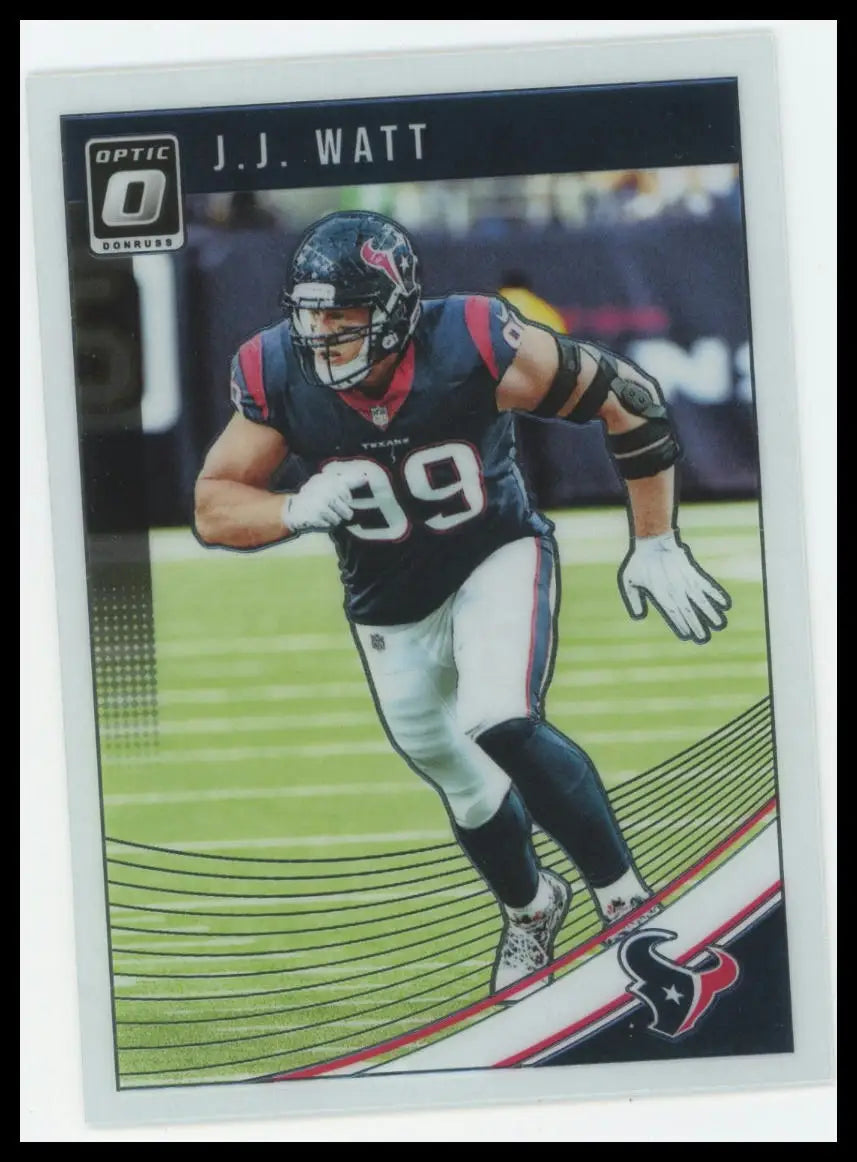 2018 Donruss Optic J.J. Watt 42 Houston Texans - Football Card Single