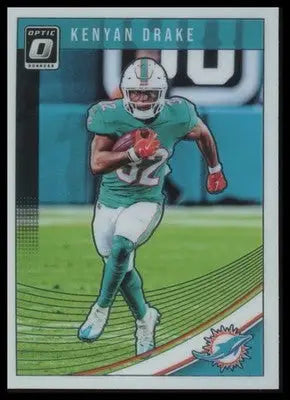 2018 Donruss Optic Kenyan Drake 61 Miami Dolphins