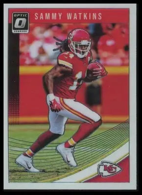2018 Donruss Optic Sammy Watkins 55 Kansas City Chiefs