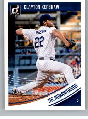 2018 Donruss Variations #154 Clayton Kershaw NM-MT Dodgers - Baseball Card Single