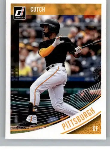 2018 Donruss Variations Andrew McCutchen baseball card with original gloss