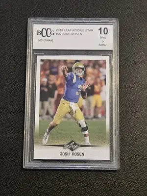2018 Leaf Best of Football #09 Josh Rosen - Football Card Single