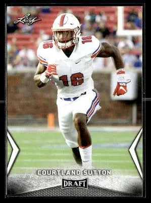 2018 Leaf Draft #12 Courtland Sutton - Football Card Single