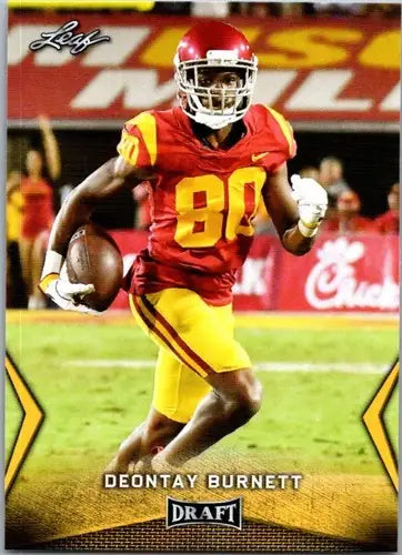2018 Leaf Draft Gold #19 Deontay Burnett NM-MT - Football Card Single