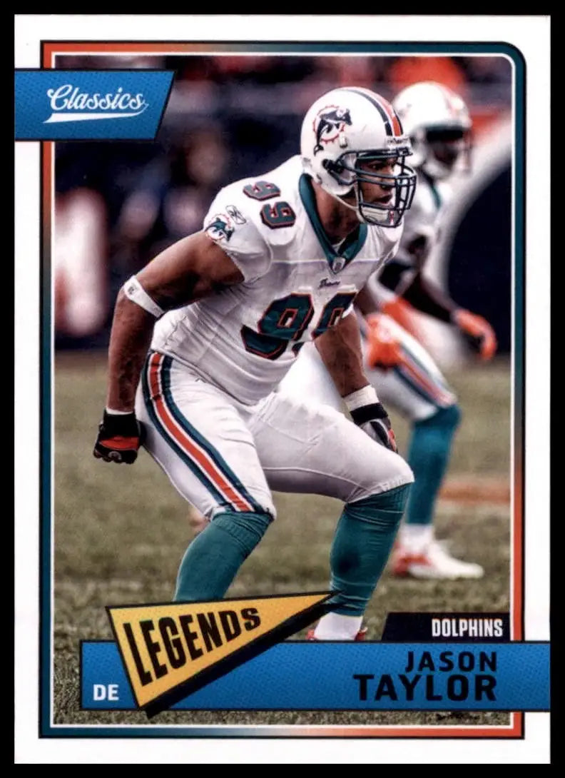 2018 Panini Classics - Legends Jason Taylor #145