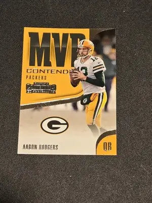 2018 Panini Contenders #MVP-1 Aaron Rodgers MVP Contenders - Football Card Single
