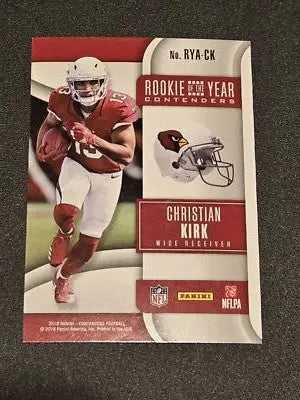 2018 Panini Contenders #RYA-CK Christian Kirk Rookie of the Year Contenders - Football Card Single