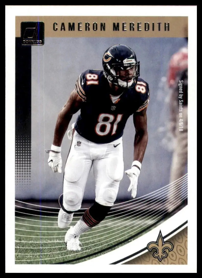 2018 Panini Donruss - Cameron Meredith #52