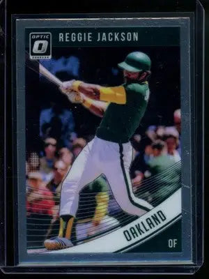 2018 Panini Donruss Optic Reggie Jackson #91 Baseball - Baseball Card Single