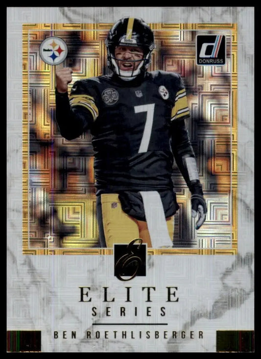 2018 Panini Donruss - The Elite Series Ben Roethlisberger #ES-6