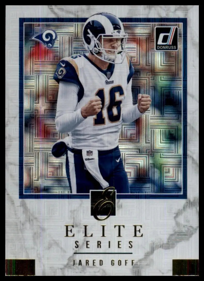 2018 Panini Donruss - The Elite Series Jared Goff #ES-13