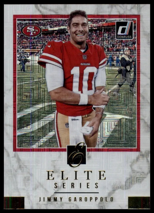 2018 Panini Donruss - The Elite Series Jimmy Garoppolo #ES-18