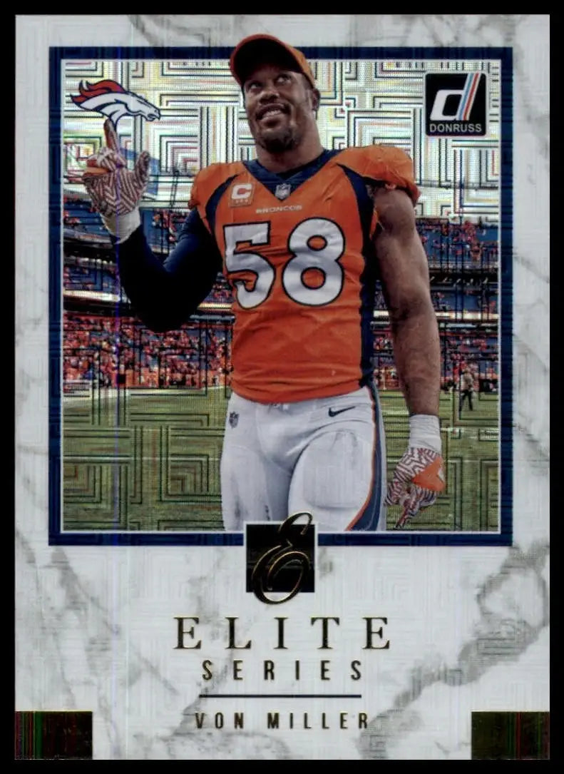 2018 Panini Donruss - The Elite Series Von Miller #ES-19