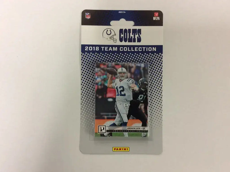 2018 Panini Factory Sealed Team Set - 10 Cards - Indianapolis Colts