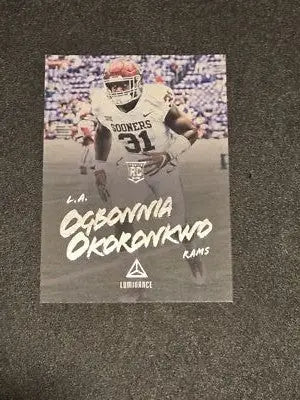 2018 Panini Luminance #177 Ogbonnia Okoronkwo - Football Card Single