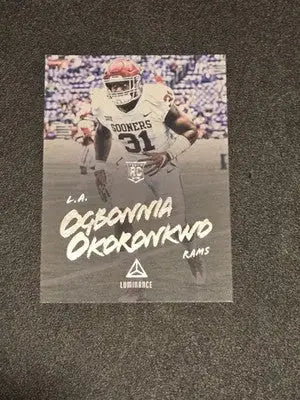 2018 Panini Luminance #177 Ogbonnia Okoronkwo - Football Card Single
