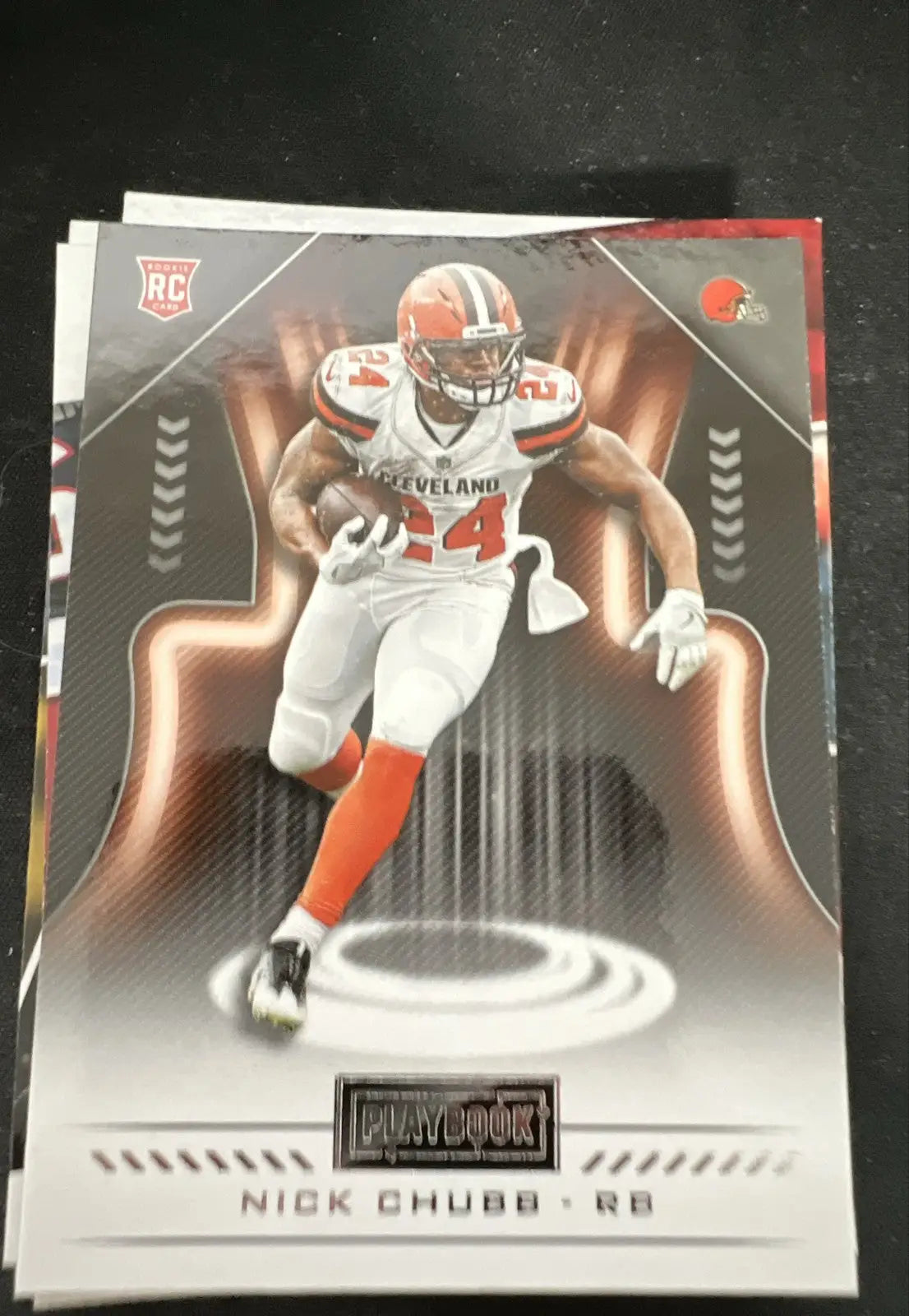2018 Panini Playbook - Rookies Nick Chubb #119 (RC)