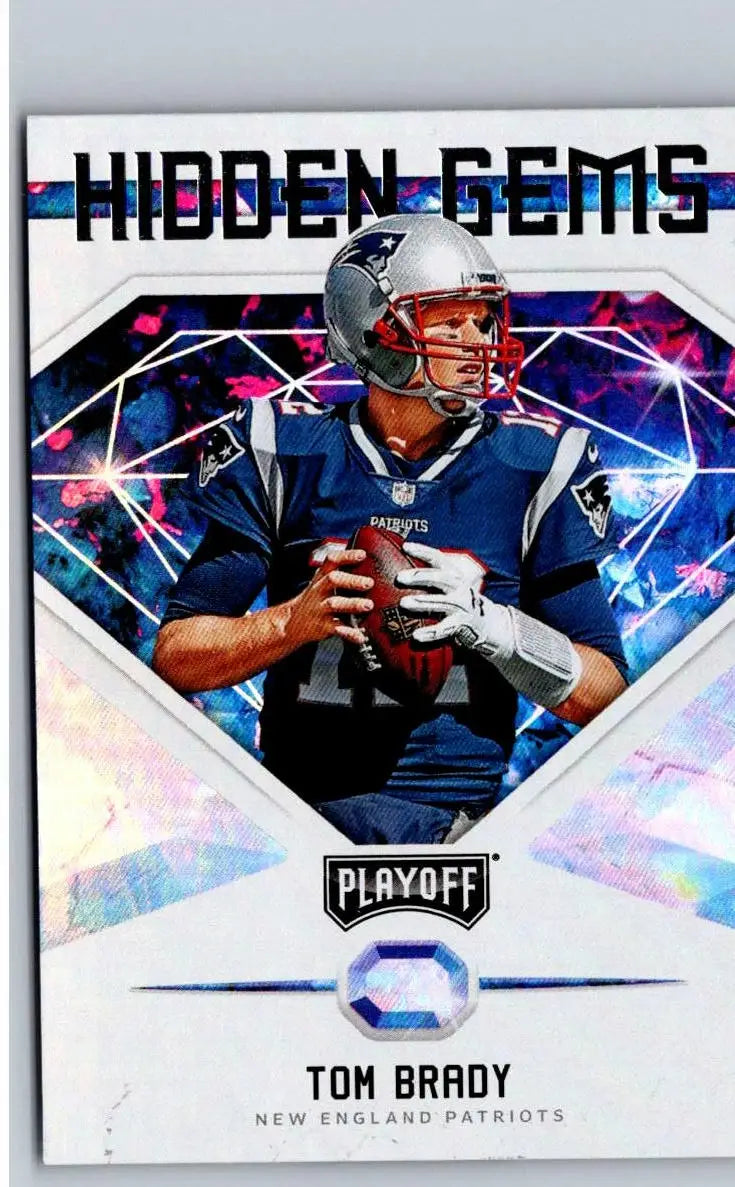 2018 Panini Playoff #1 Tom Brady Hidden Gems - Football Card Single