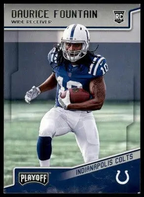 2018 Panini Playoff Daurice Fountain RC 237 Indianapolis Colts