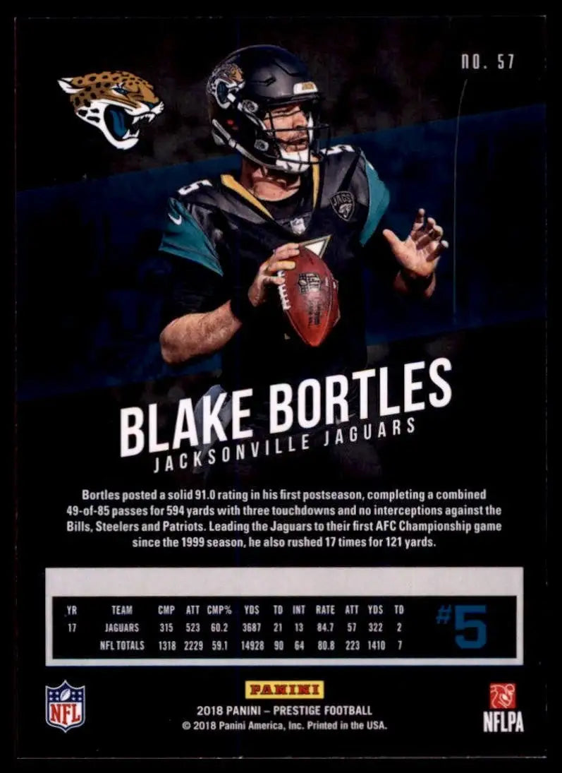 2018 Panini Prestige - Blake Bortles #57